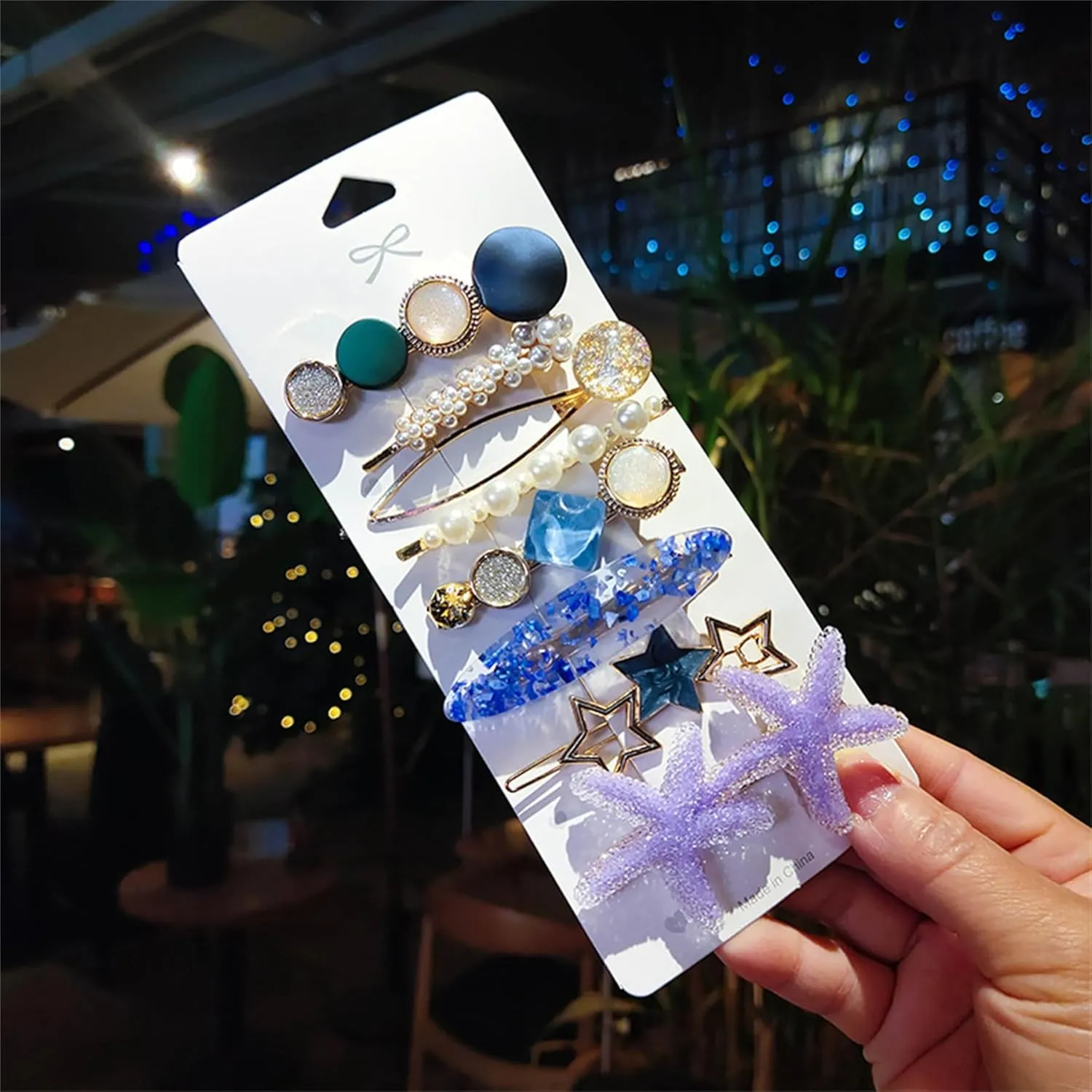 16 PCS Pearl Hair Clips Set, Cute Hair Barrettes, Boho Fancy Hairpin Accessories Headwear Styling Tools for Women Girls Decorative Wedding-051-16PCS-#01