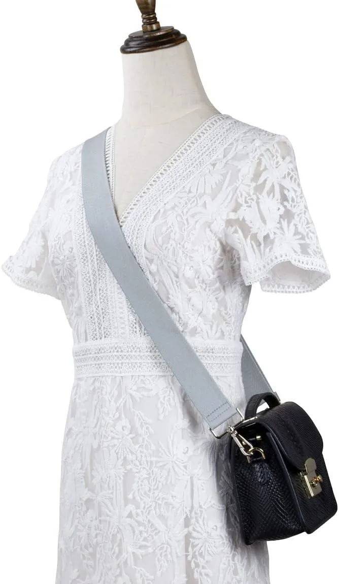 Allzedream Crossbody Bag Strap Soft Adjustable Replacement Purse Straps