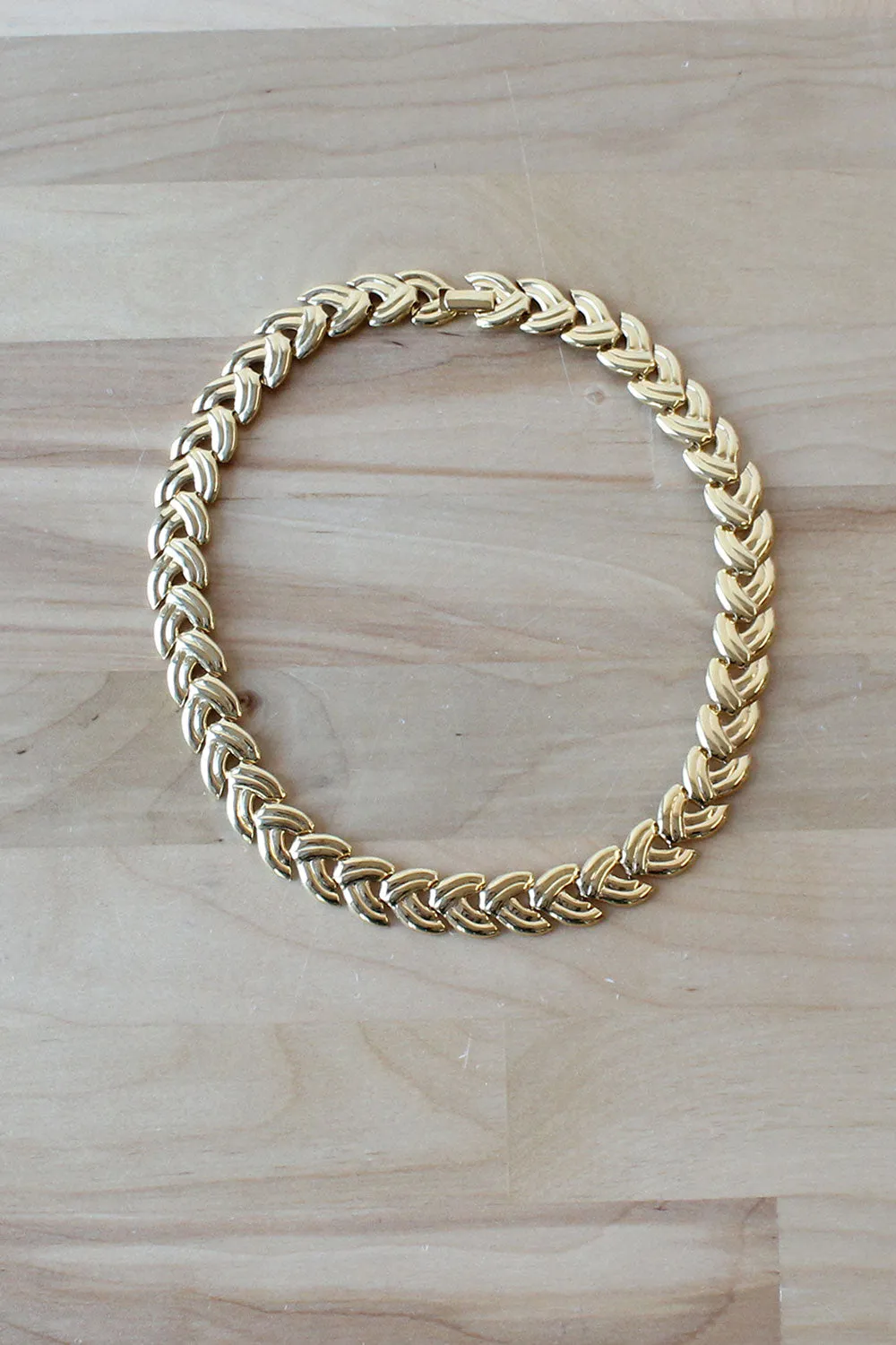 Arrow Chain Collar Necklace