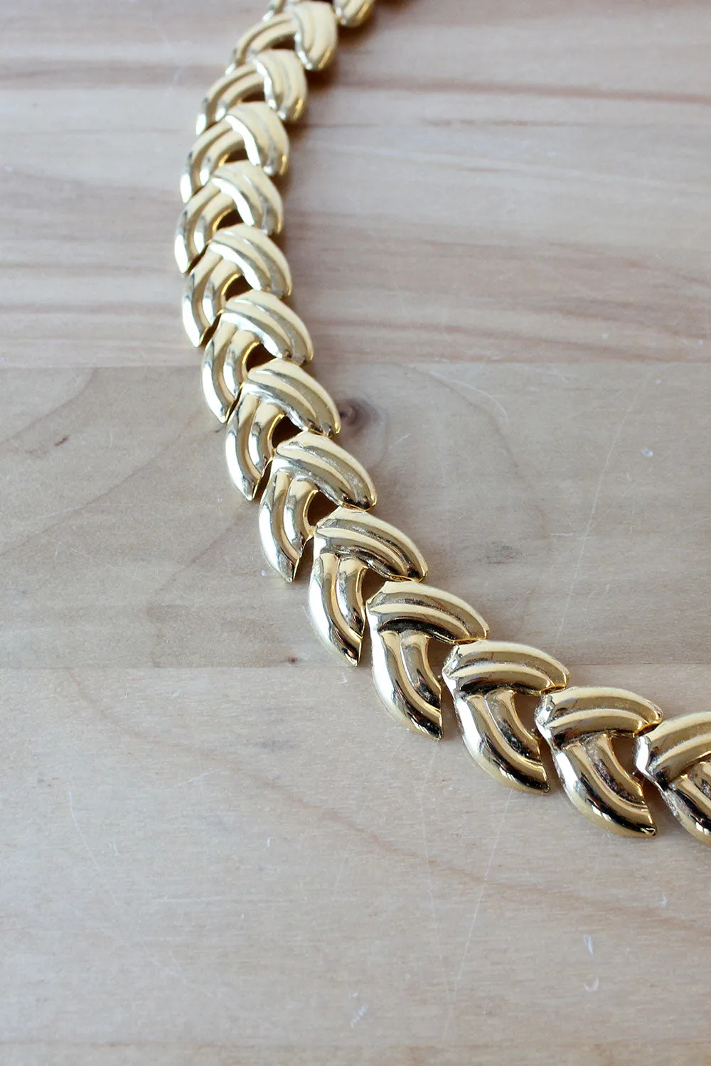 Arrow Chain Collar Necklace