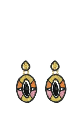 Black Crystal Earrings