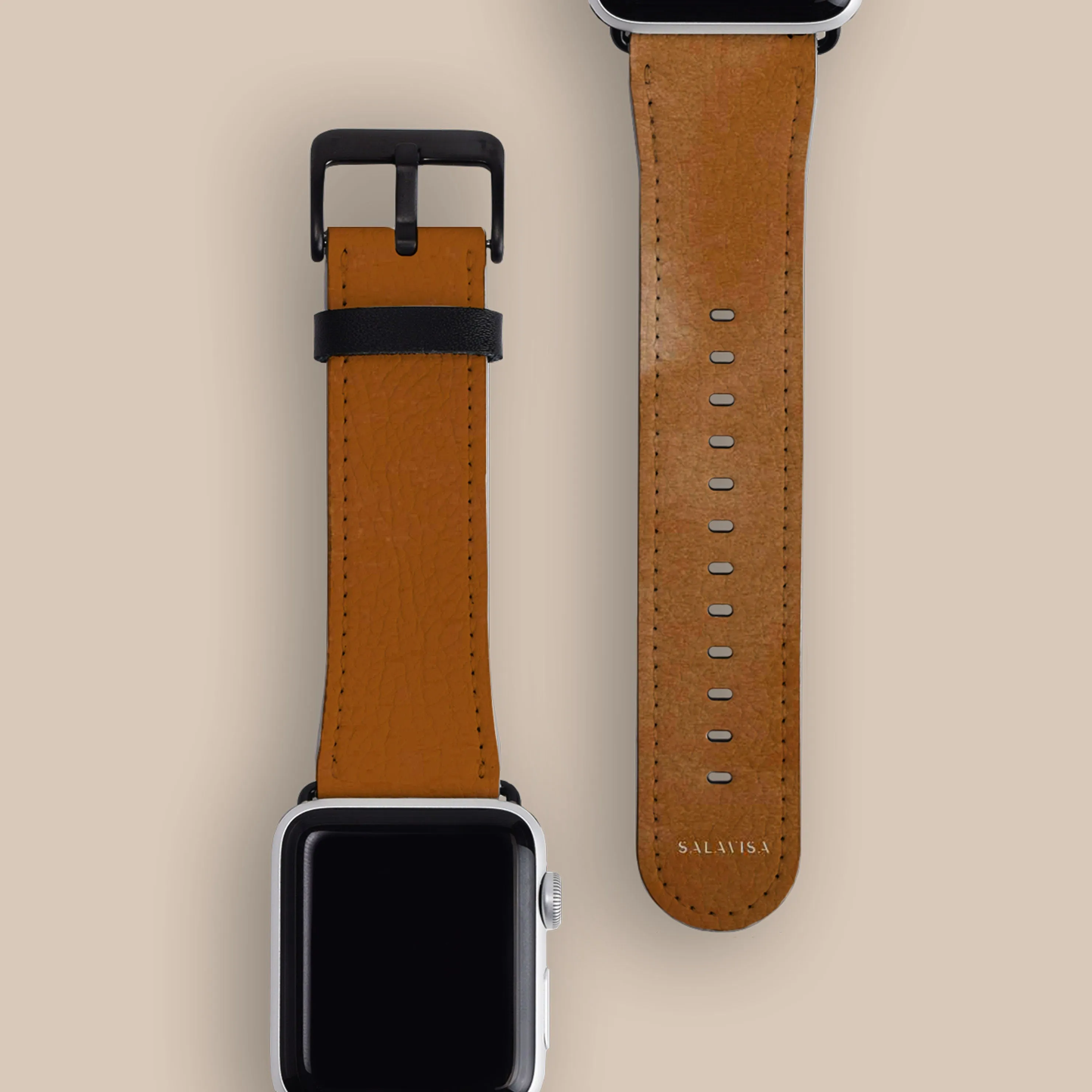Burnt Orange Watercolor Apple Watch Band