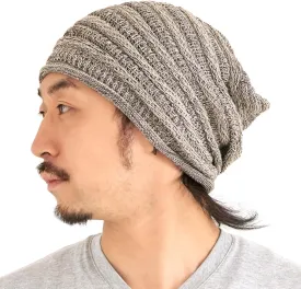 CHARM Extra Slouchy Summer Beanie for Men - Women Baggy Hipster Knit Cotton Slouch Hat