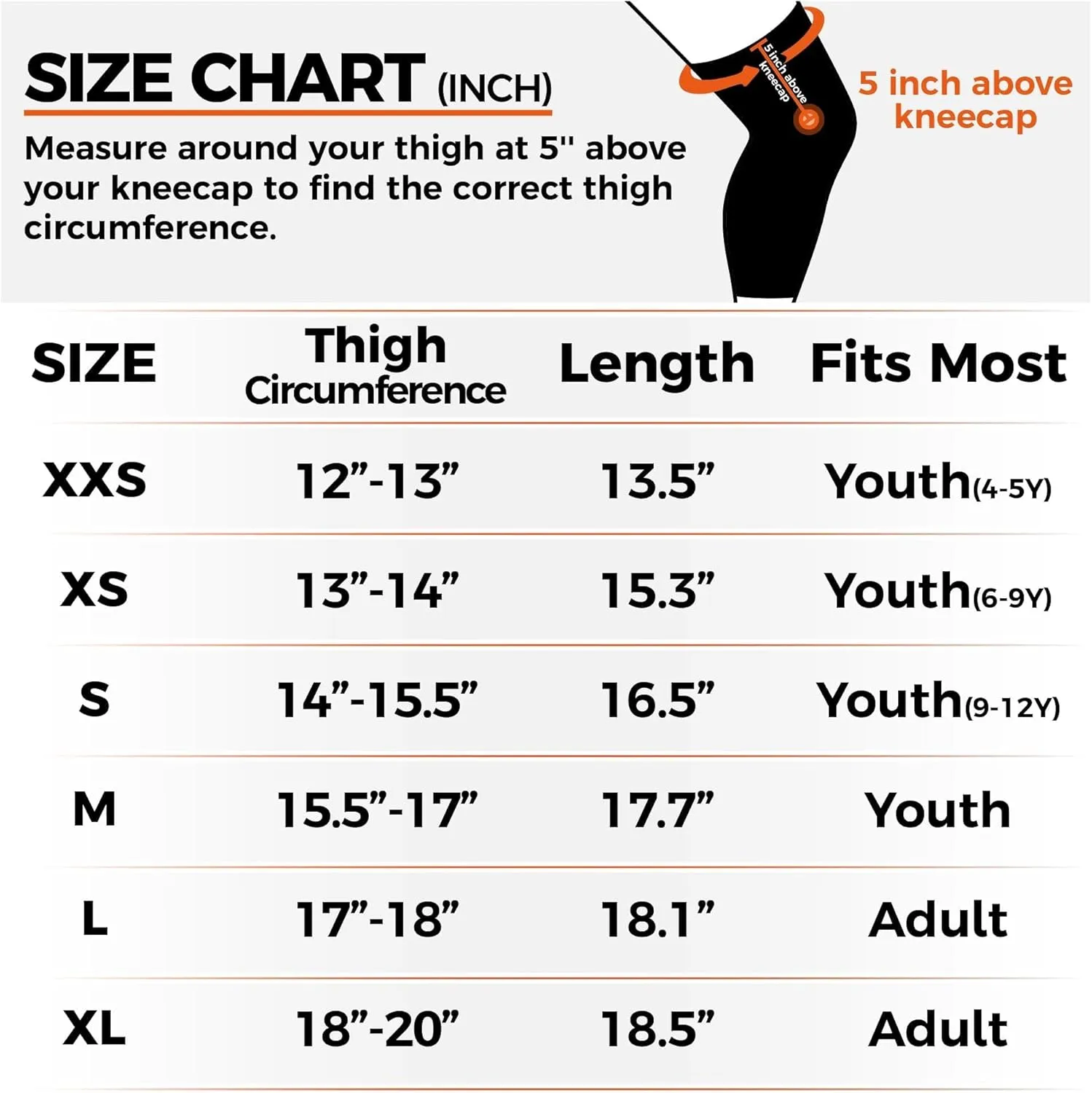 COOLOMG Sports Compression Leg Sleeve Basketball Football Long Knee Protection Knee Brace Undersleeve for Men & Women Youth