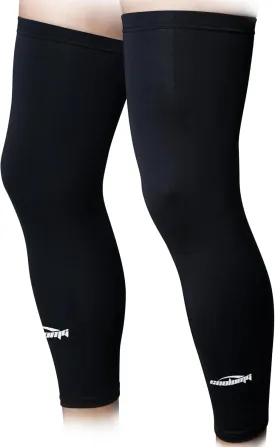 COOLOMG Sports Compression Leg Sleeve Basketball Football Long Knee Protection Knee Brace Undersleeve for Men & Women Youth