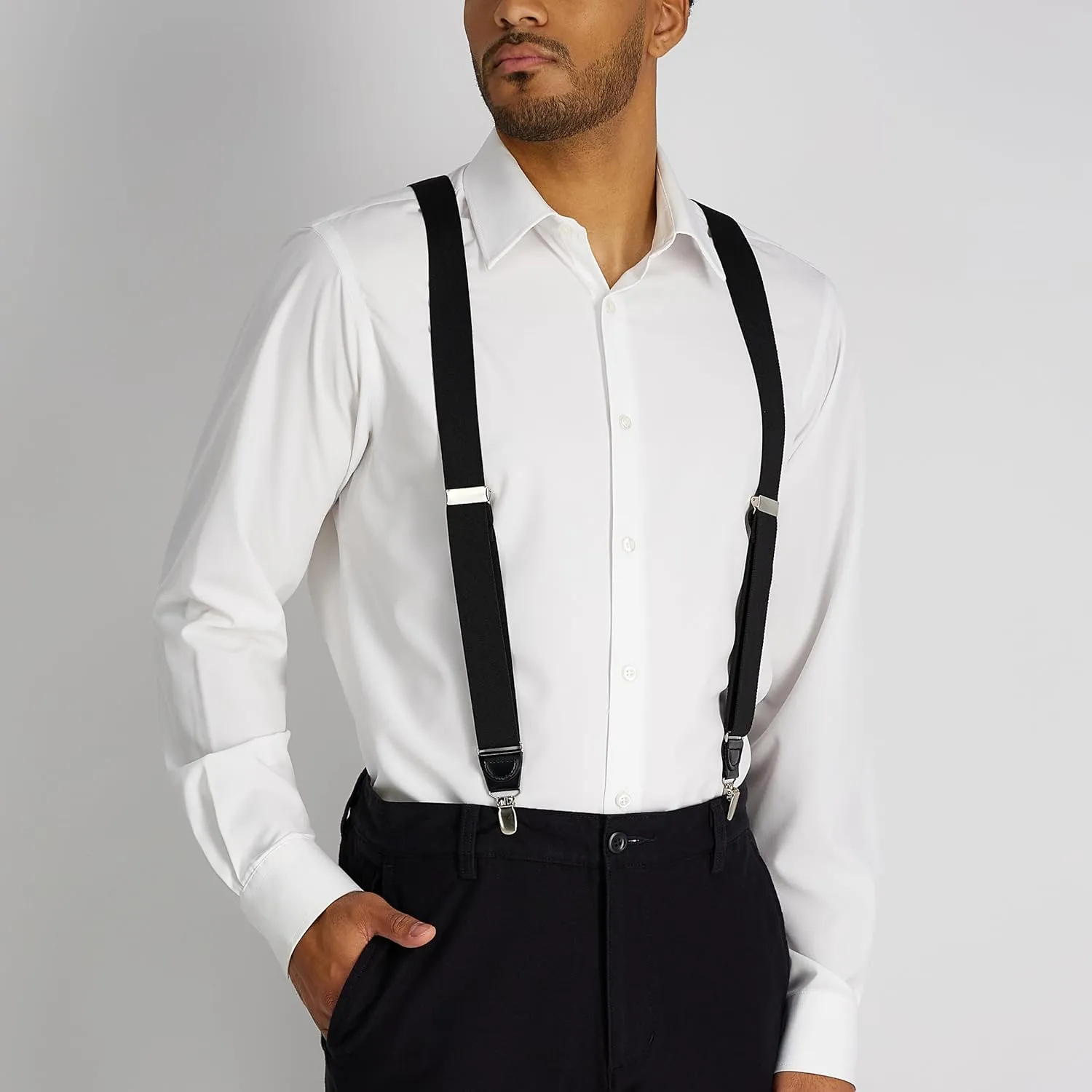 Dockers Men's Solid Suspender