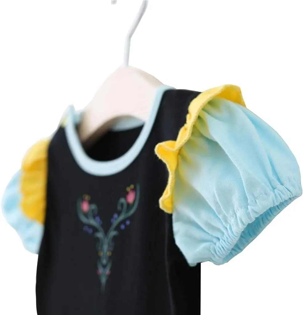 Dressy Daisy Princess Dress Up Clothes Halloween Fancy Party Tulle Skirt Summer Outfit for Baby & Toddler Girls