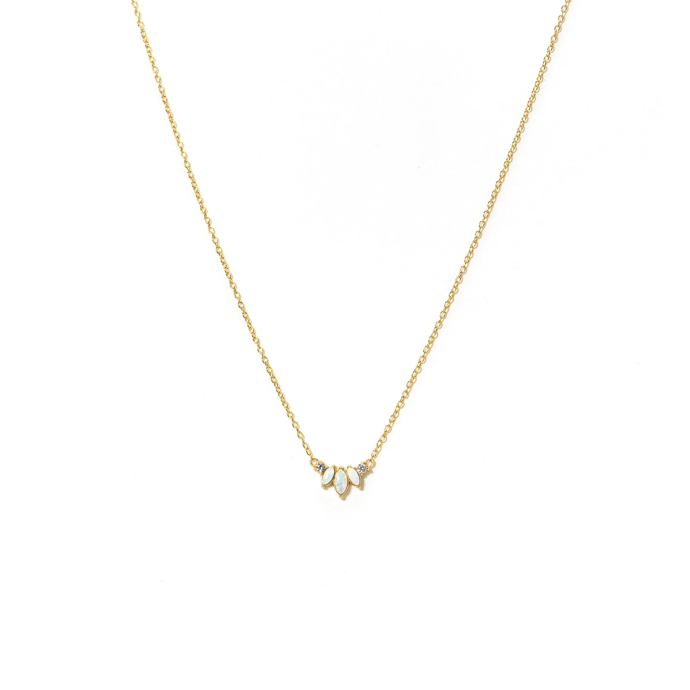 Marquise Opal Necklace
