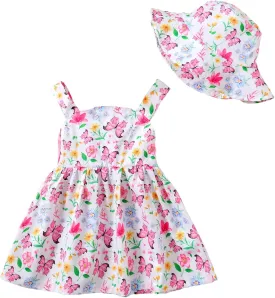 Newborn Infant Baby Girl Dress Toddler Girl Clothes Halter Backless Sleeveless Flower Sundress Summer Dresses for Girl