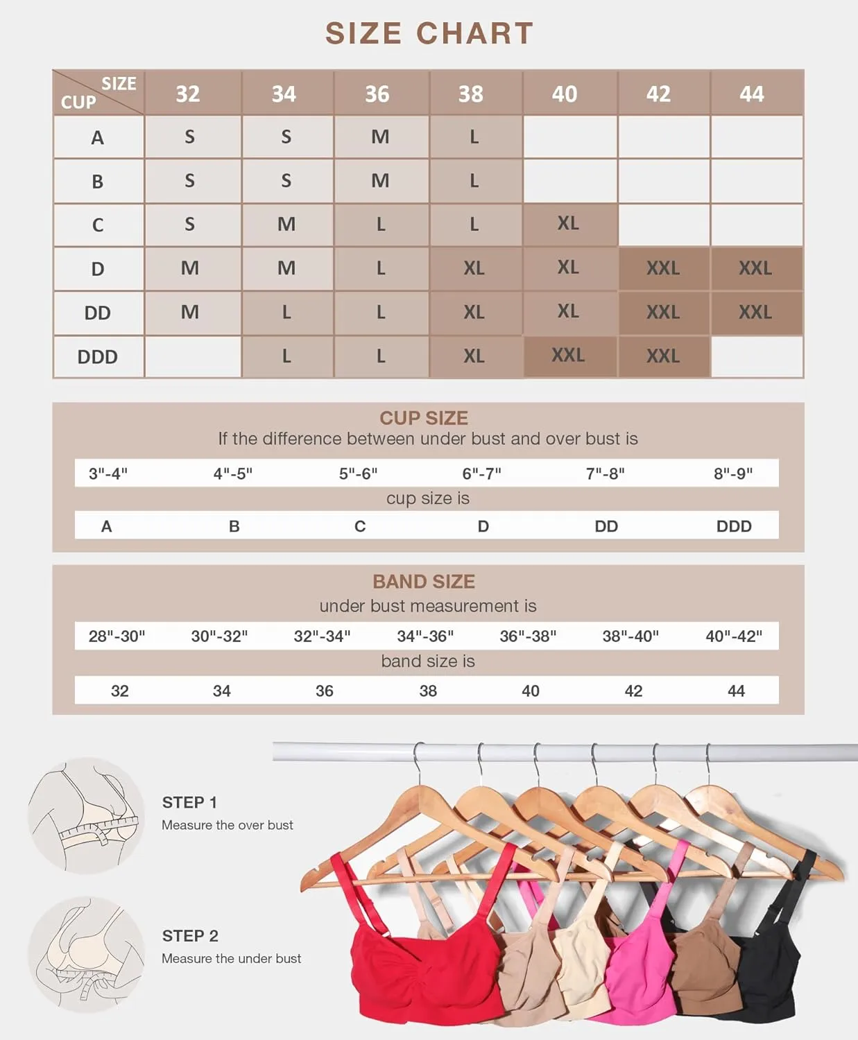 Women's Wireless Seamless Bras No Underwire Stretch Adjustable Bralettes Comfortable Soft Everyday Bra